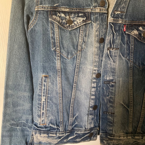 Vintage Levi’s Trucker Jean Jacket Men’s Size Small - Picture 3 of 9